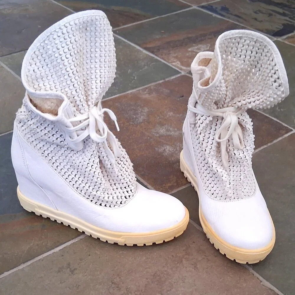 Vivienne Westwood White Boots Shoes Sneakers